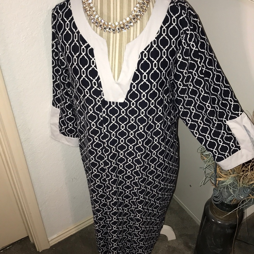 Charter Club Navy Blue Dress